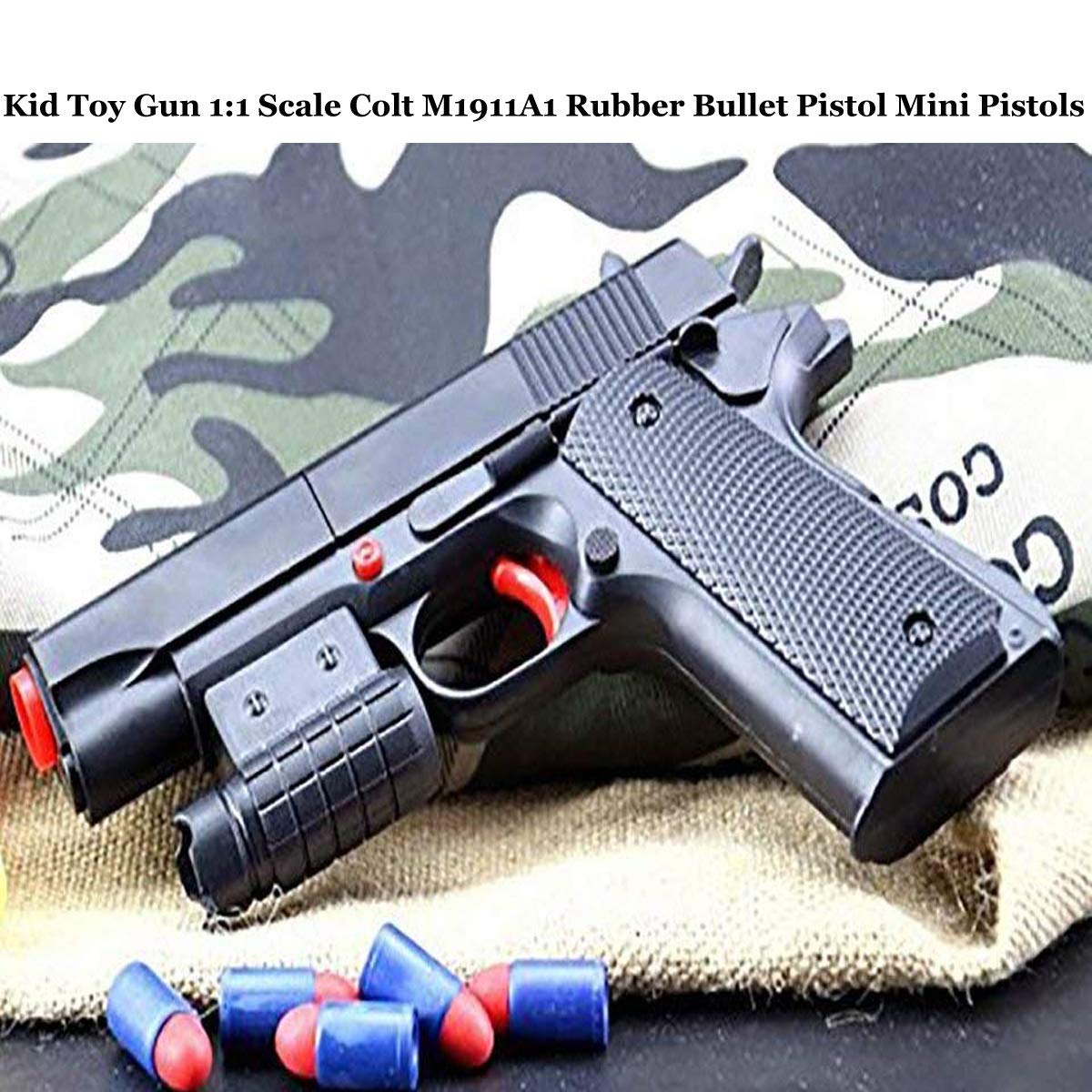 Buy Toy Guns Classic m1911 Kid Toy Gun Colorful Toy Guns for Boys with Soft Bullets,Teach