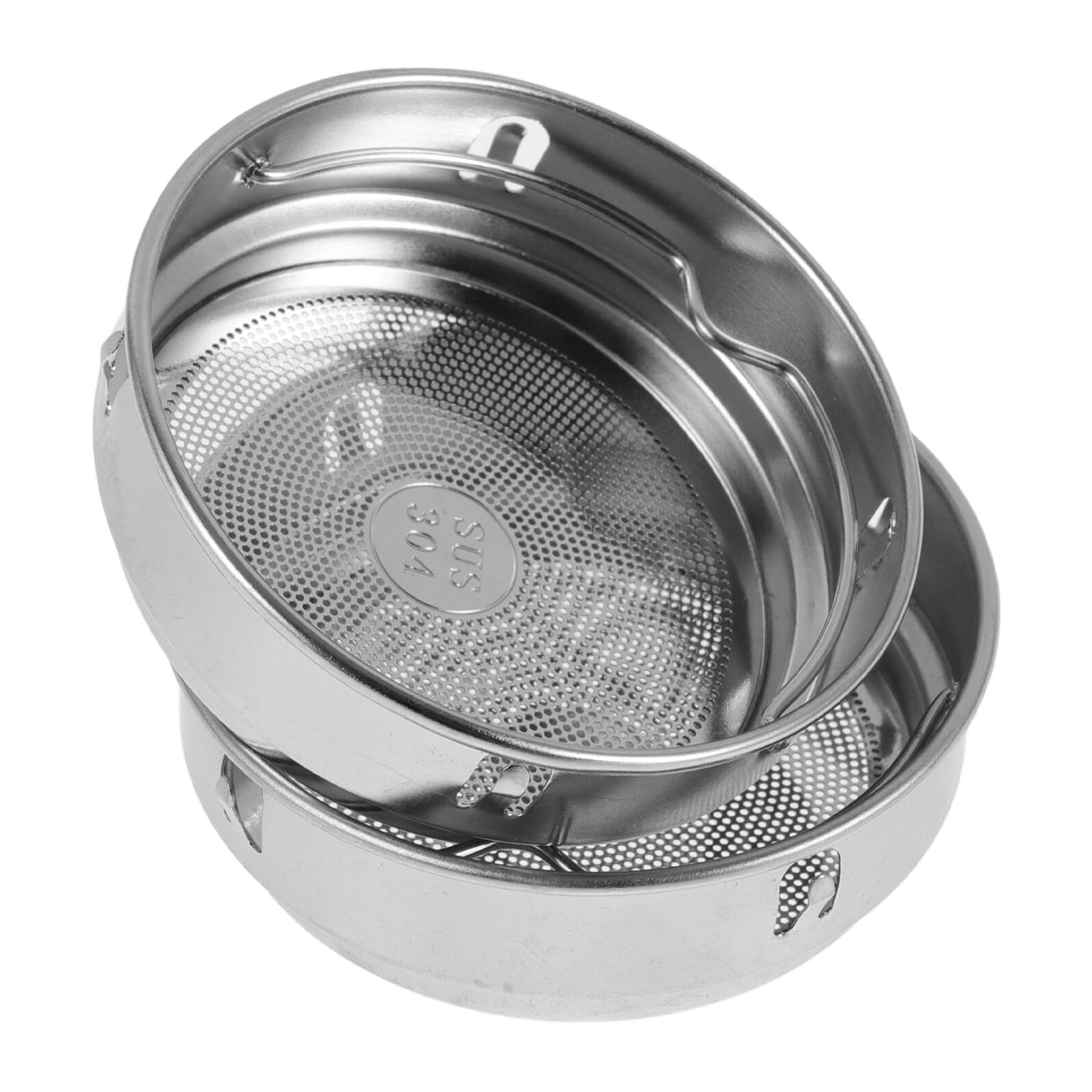 Lot de 2 Infuseurs à Thé en Acier Inoxydable 304 Filtre Fin Diamètre 62 MM Passoire Réutilisable pour Bouteille Isotherme Accessoire pour Infusion de Thé en Vrac