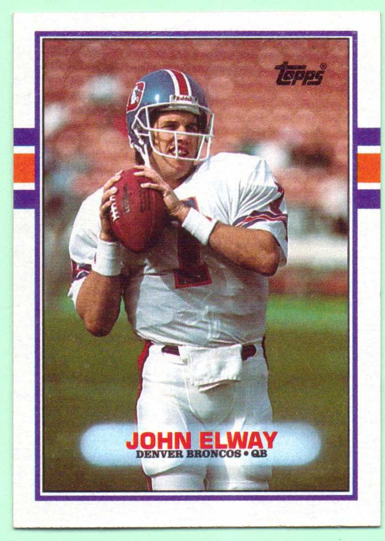John Elway Birthplace 1988 Topps John Elway PSA CardFacts John