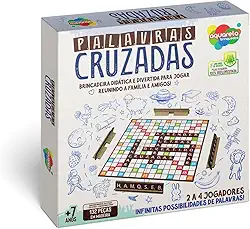 Palavras Cruzadas 100Pcs Madei