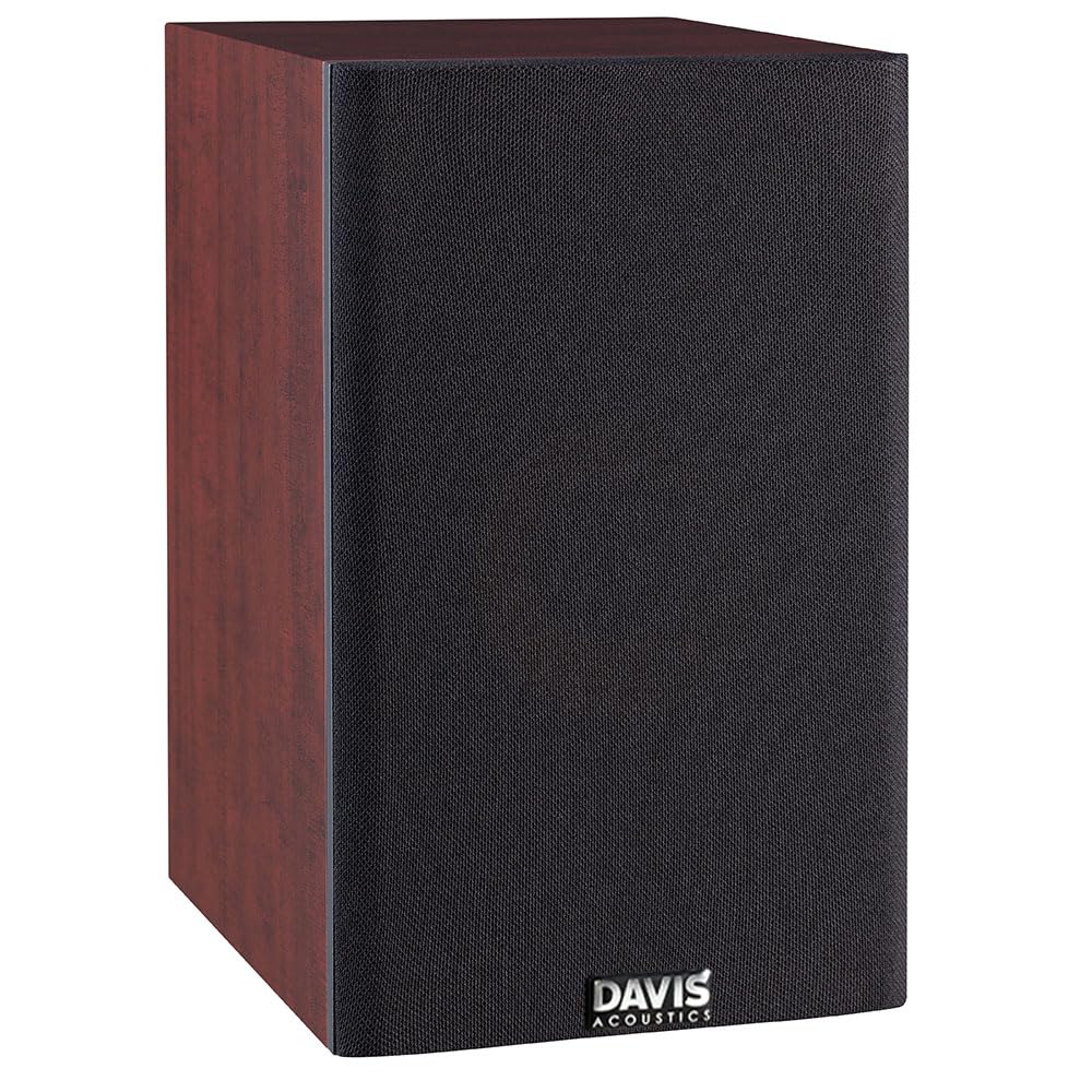 Davis Acoustics Mia 20 Rouge - Paire d'enceintes étagère 2 Voies/2 Haut-parleurs