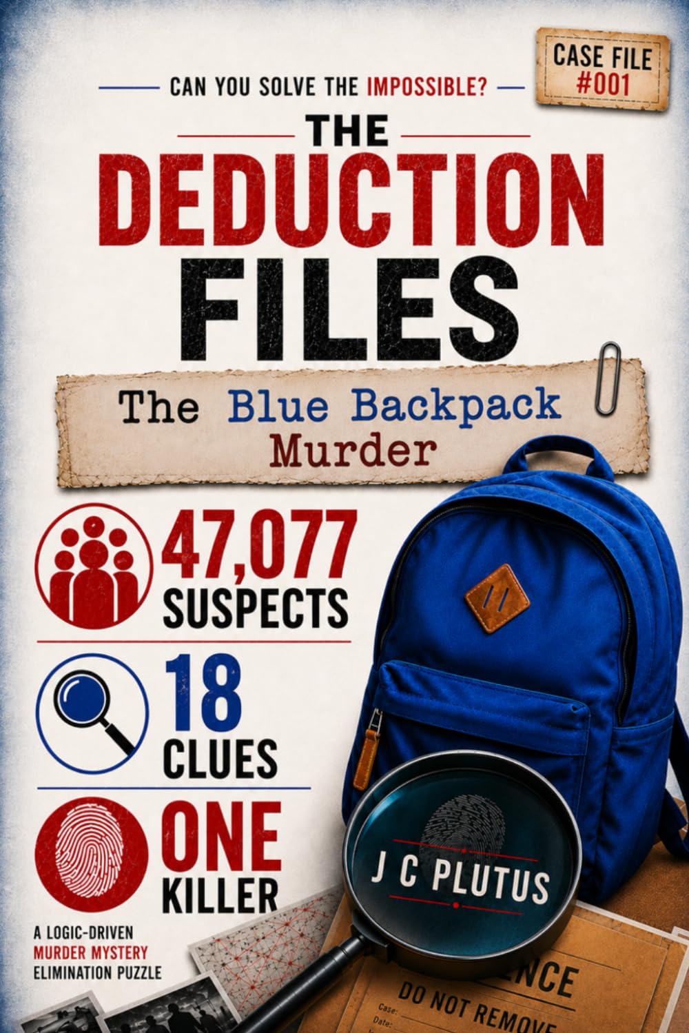 The Blue Backpack Murder: The Deduction Files: Case File #001