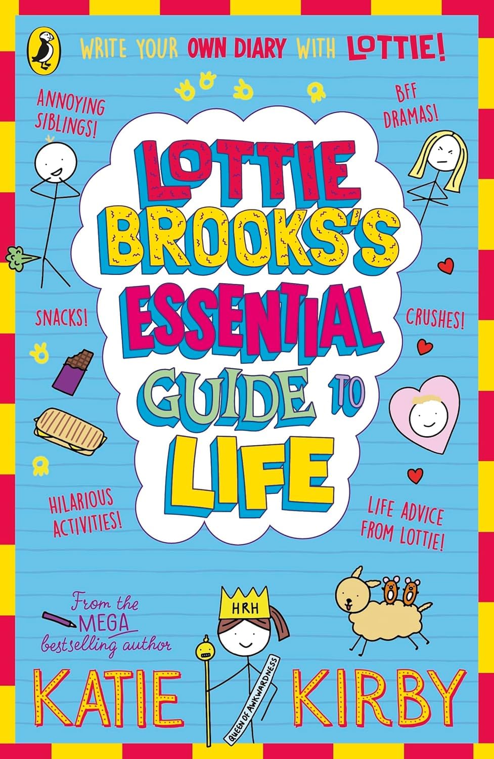 Lottie Brooks Series 7 Books Collection Set By Katie Kirby (The Completely Chaotic Christmas, Extremely Embarrassing Life, Catastrophic Friendship Fails, Totally Disastrous School-Trip & More)
