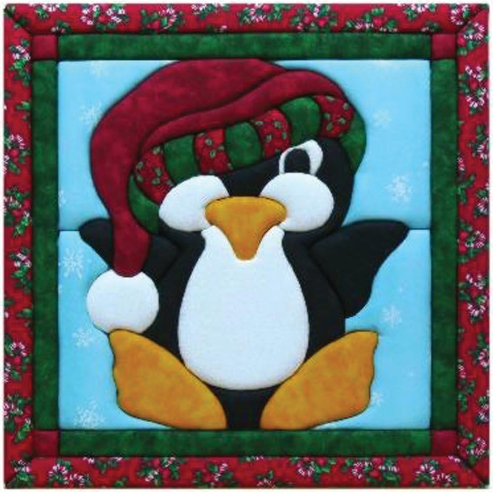 Quilt Magic Sew Wall Hanging Kit-Penguin, Assorted