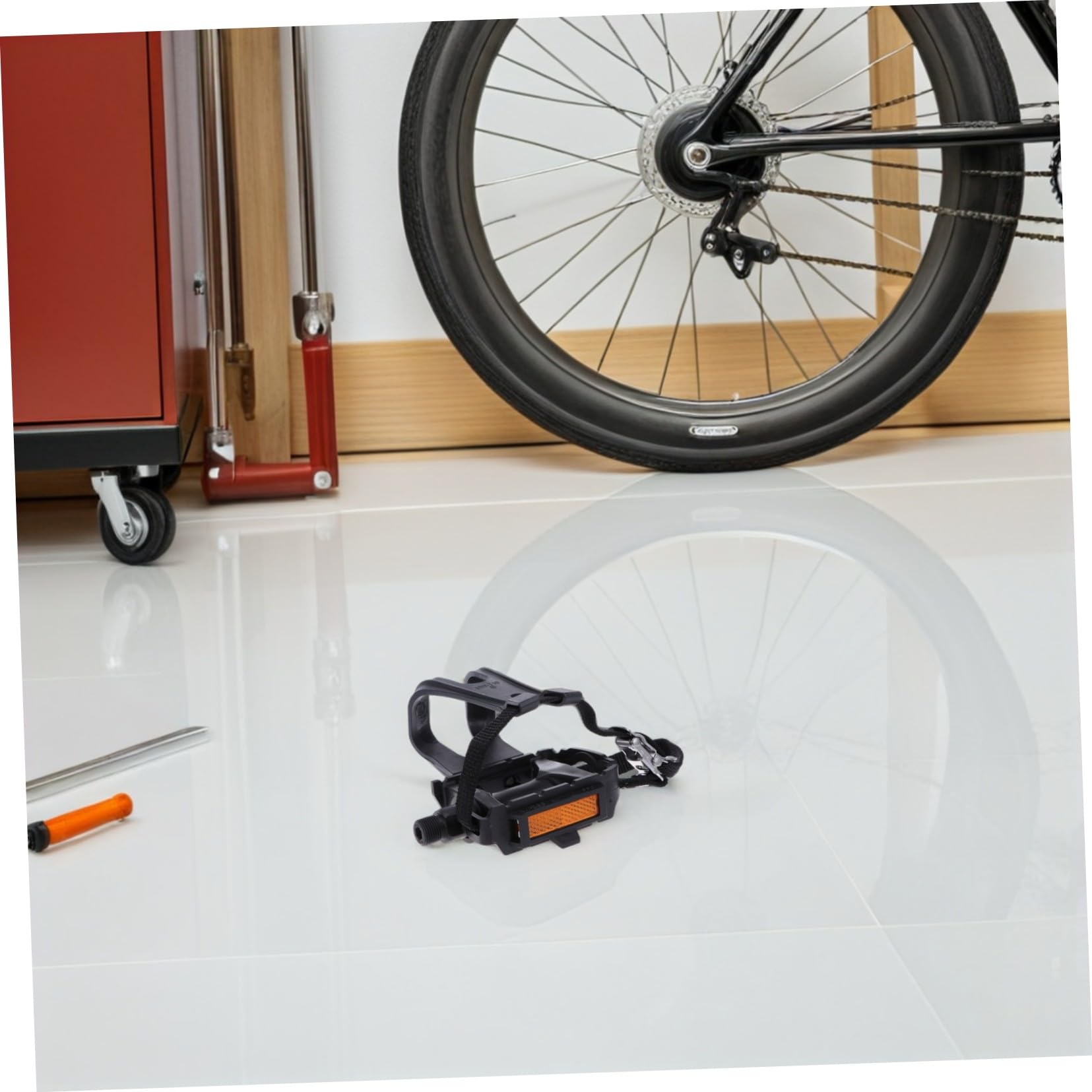 2 Pares Correas Ajustables De Nailon Antideslizantes para Pedales De Bicicleta Estática para Gimnasios y Actividades Al Aire Libre