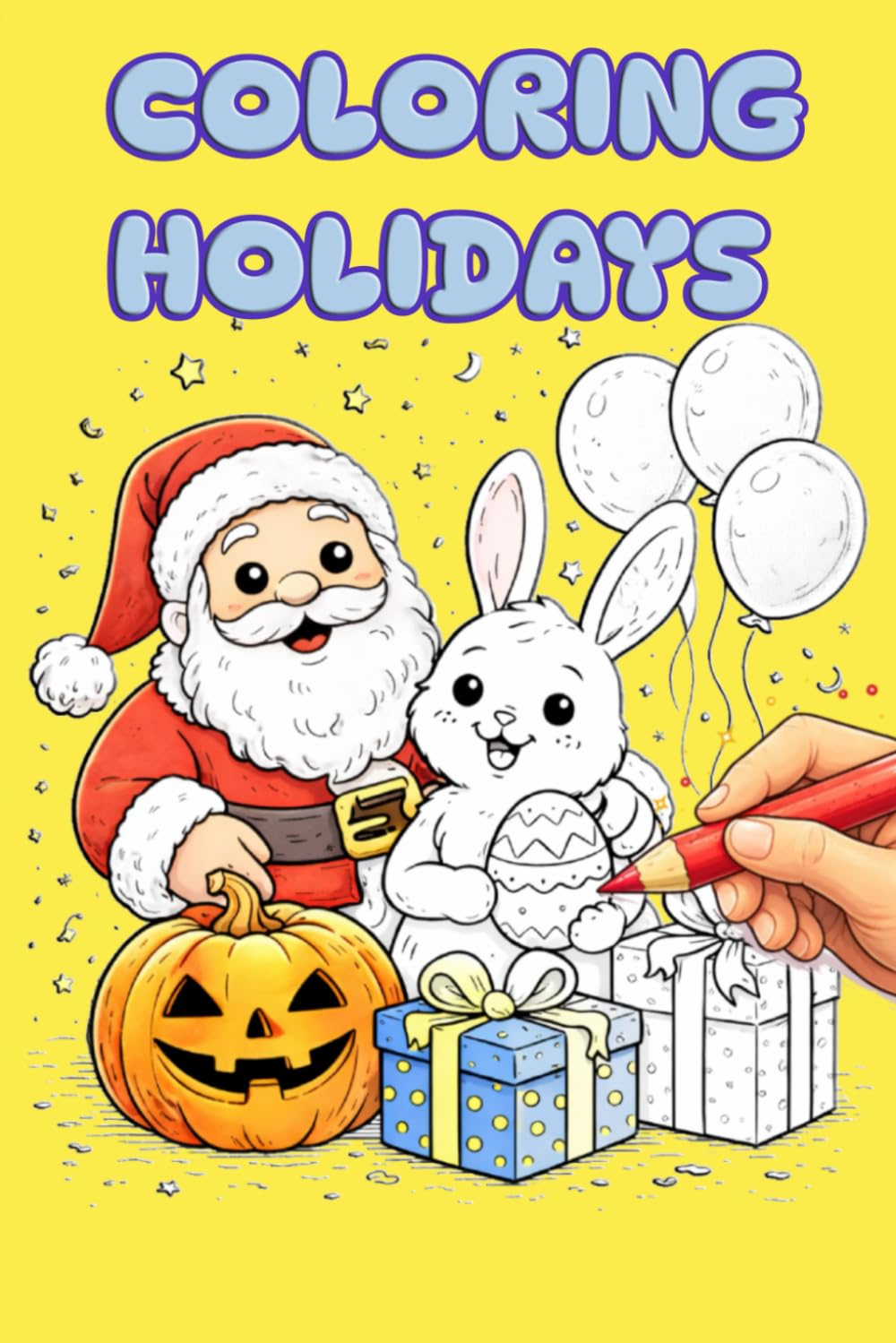 Coloring books - Holidays version
