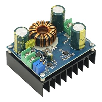 600W DC to DC Boost Converter DC 12-60V to 12-80V Boost Converter Step Up Adjustable Module Power Supply,High Power DC Step Up Converter