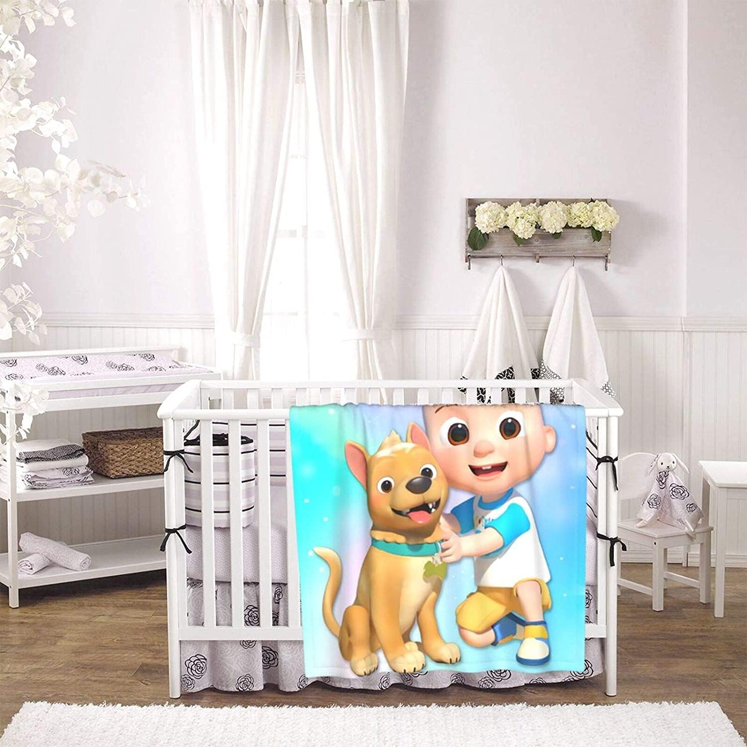 Personalized Baby Blanket Throws Double Layer Blanket Super Soft Receiving Blanket for Crib, Stroller, Travel, Decorative Nursery Bed Blankets 30x40inch : Baby