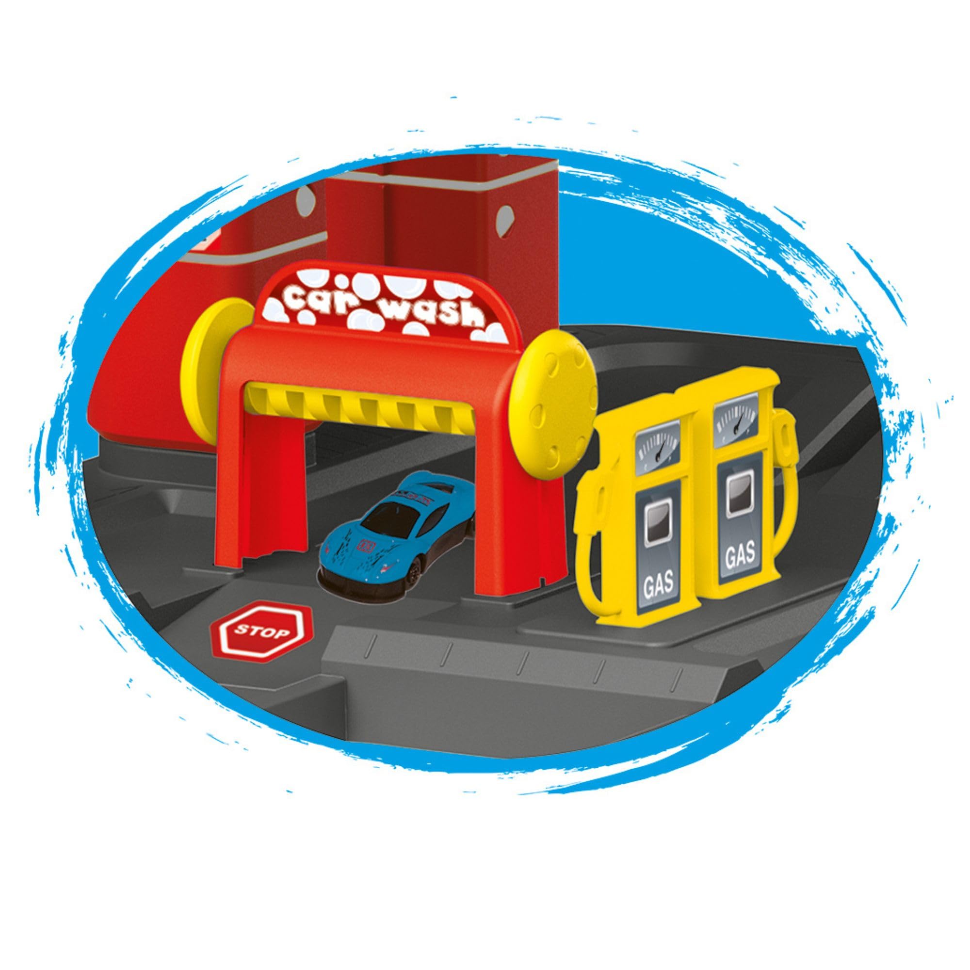 DOLU Garage auto a 3 livelli con ascensore e 2 auto pressofuse