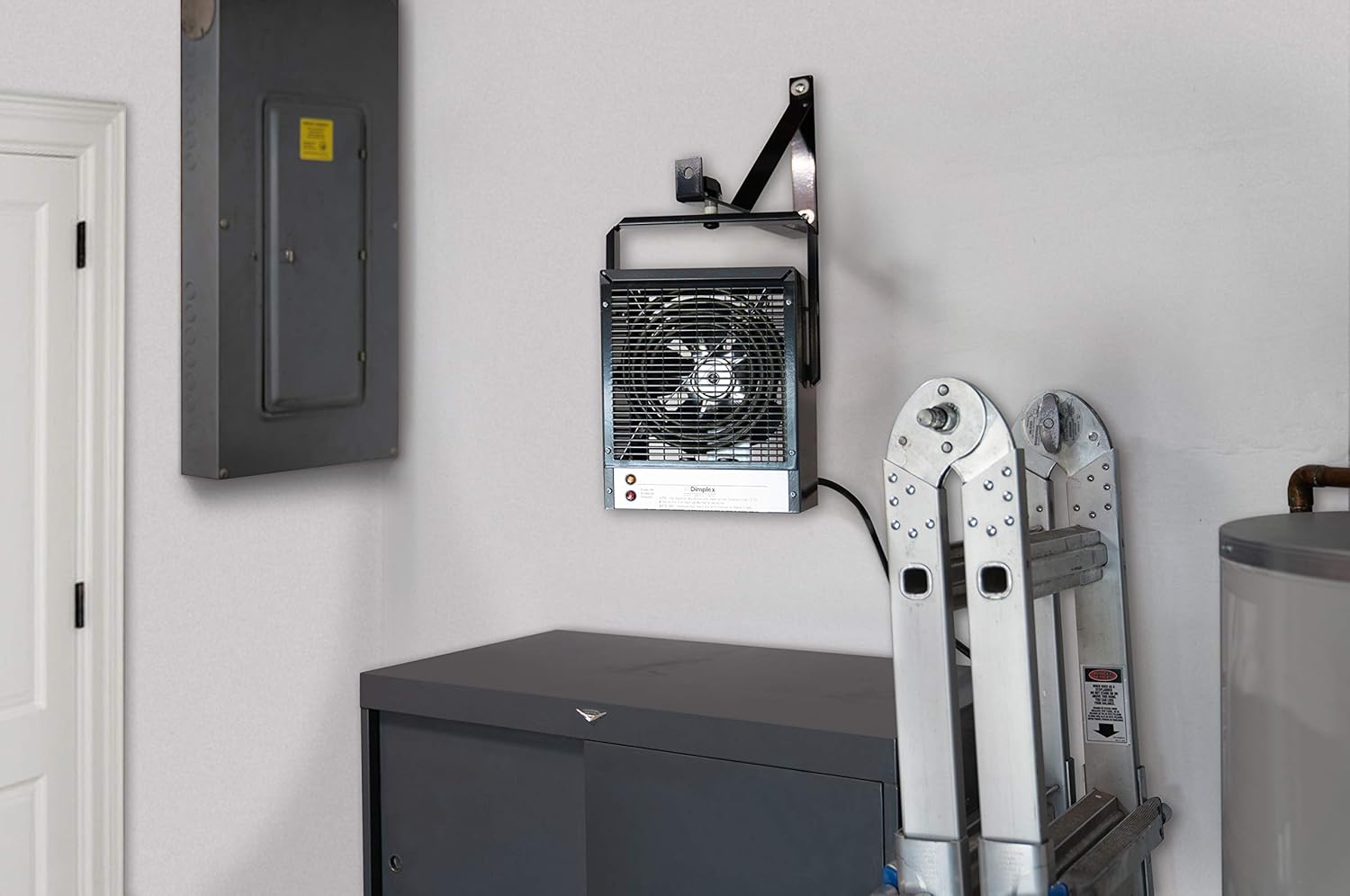 DIMPLEX DGWH4031G Garage and Shop Large 4000 Watt Forced Air, Industrial, Space Heater in, 11 x 7.25 x 9 inches, Gray/Black Finish : Tools & Home Improvement