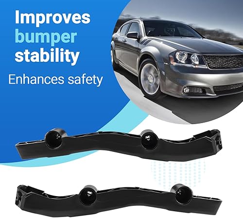 Miniatura 4 de Retenedor de soporte de parachoques delantero para Dodge Avenger 2011-2014 reemplaza 68081559AA