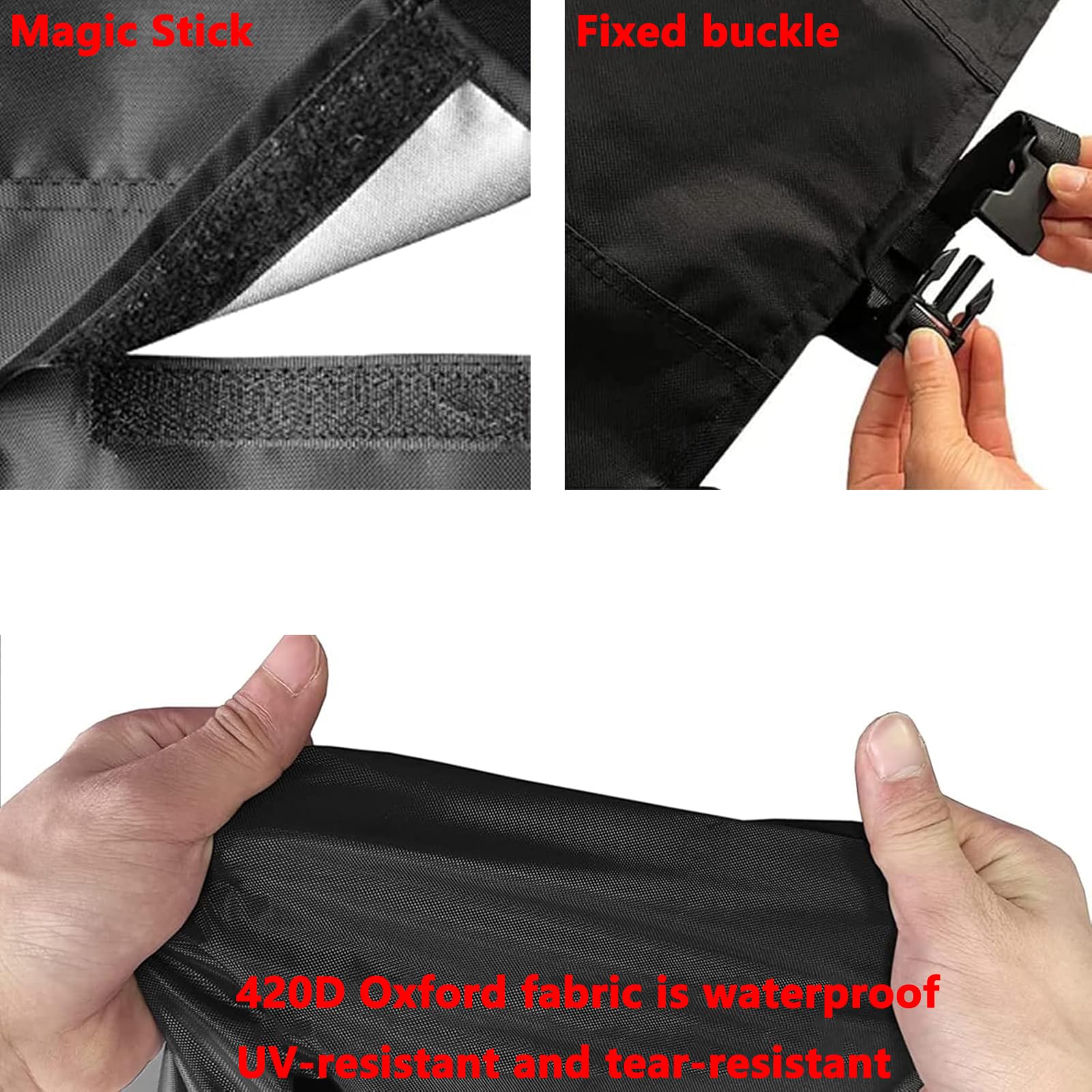 Pool Aufroller Abdeckung, Schwimmbad Solardecke 420D Oxford wasserdichter Sonnen Staubdicht UV beständig Schutzhülle Reel Kordelzug, Aufrollsystem oberirdische inground (Schwarz, 18FT)