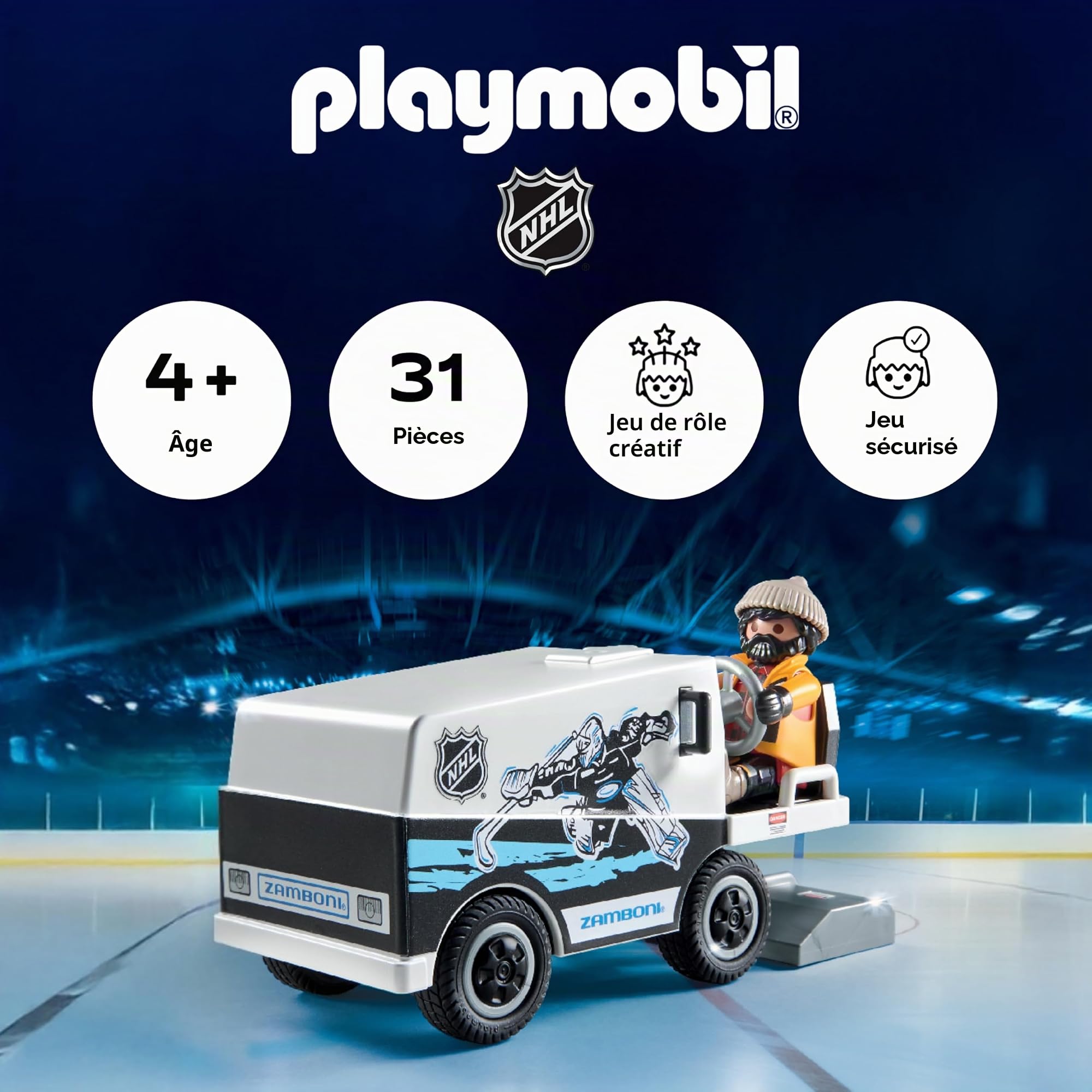Playmobil NHL Zamboni Machine