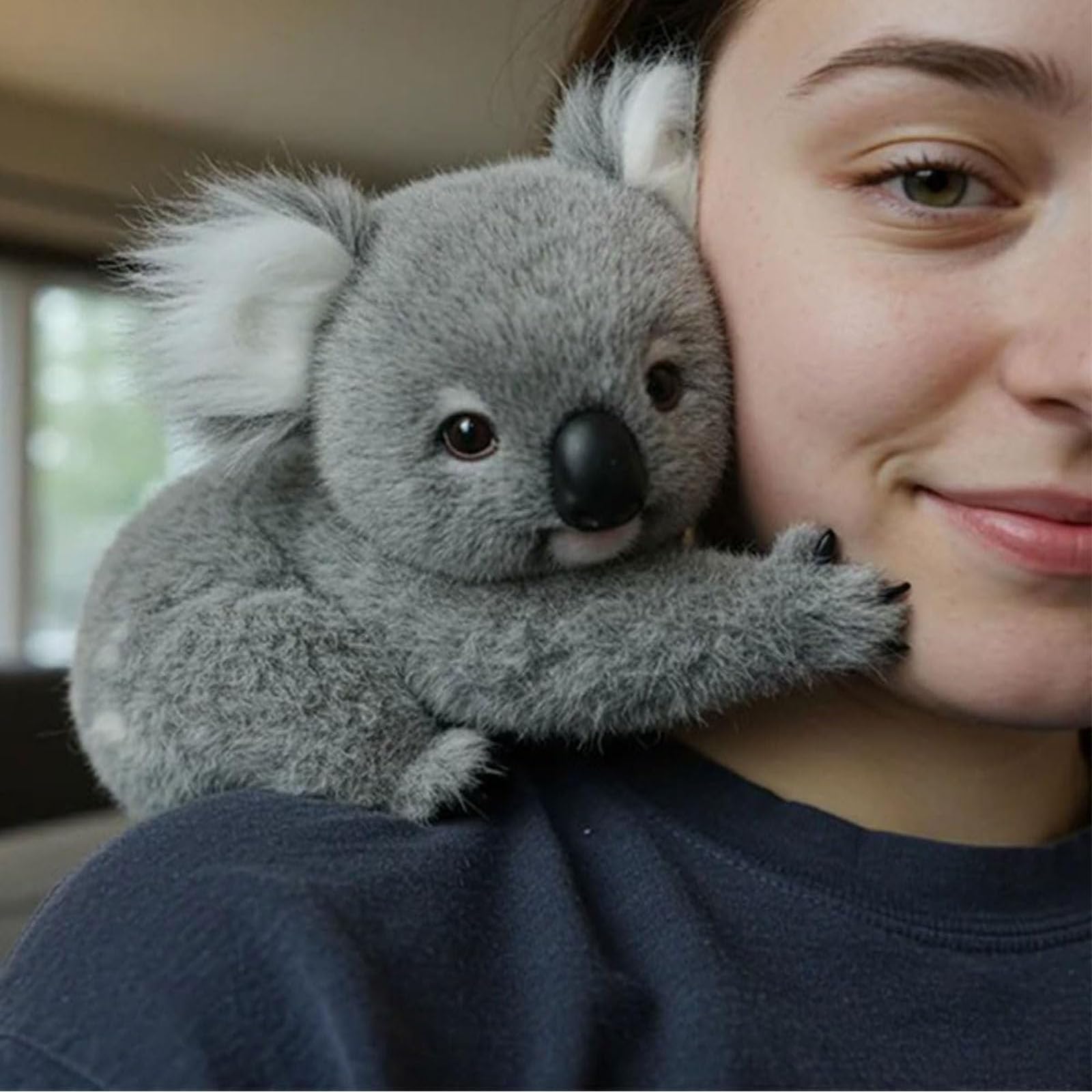 The Koaly - Emocjonalne Leczenie Na żądanie, Ultra Miękkie Imitacje Koali, Dla Złagodzenia Stresu, Wsparcia Emocjonalnego, Sympatyczny Pluszak Koala, Przytulny Komfort