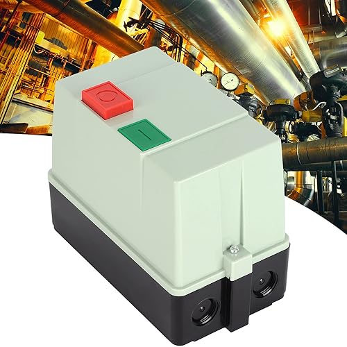 Miniatura 8 de Kadimendium AC380V Caja de interruptores magnéticos de arranque magnético de alta seguridad 3 fases de control de arranque de motor eléctrico de