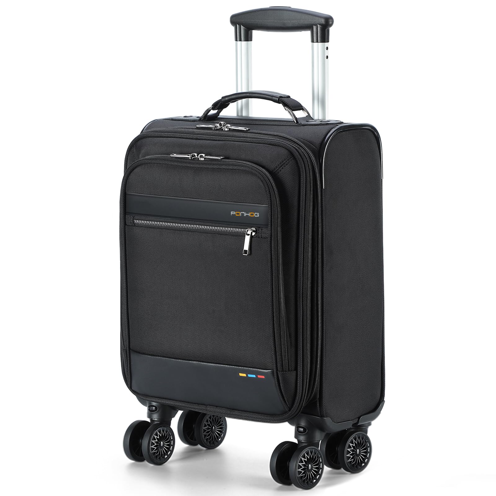 Valise cabine souple à 4 roues multidirectionnelles et légères - 7