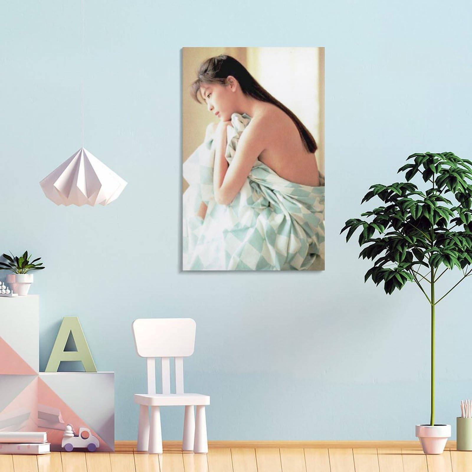 Amazon.co.jp: 中山忍写真セクシーポスター壁の絵 部屋飾り キャンバス