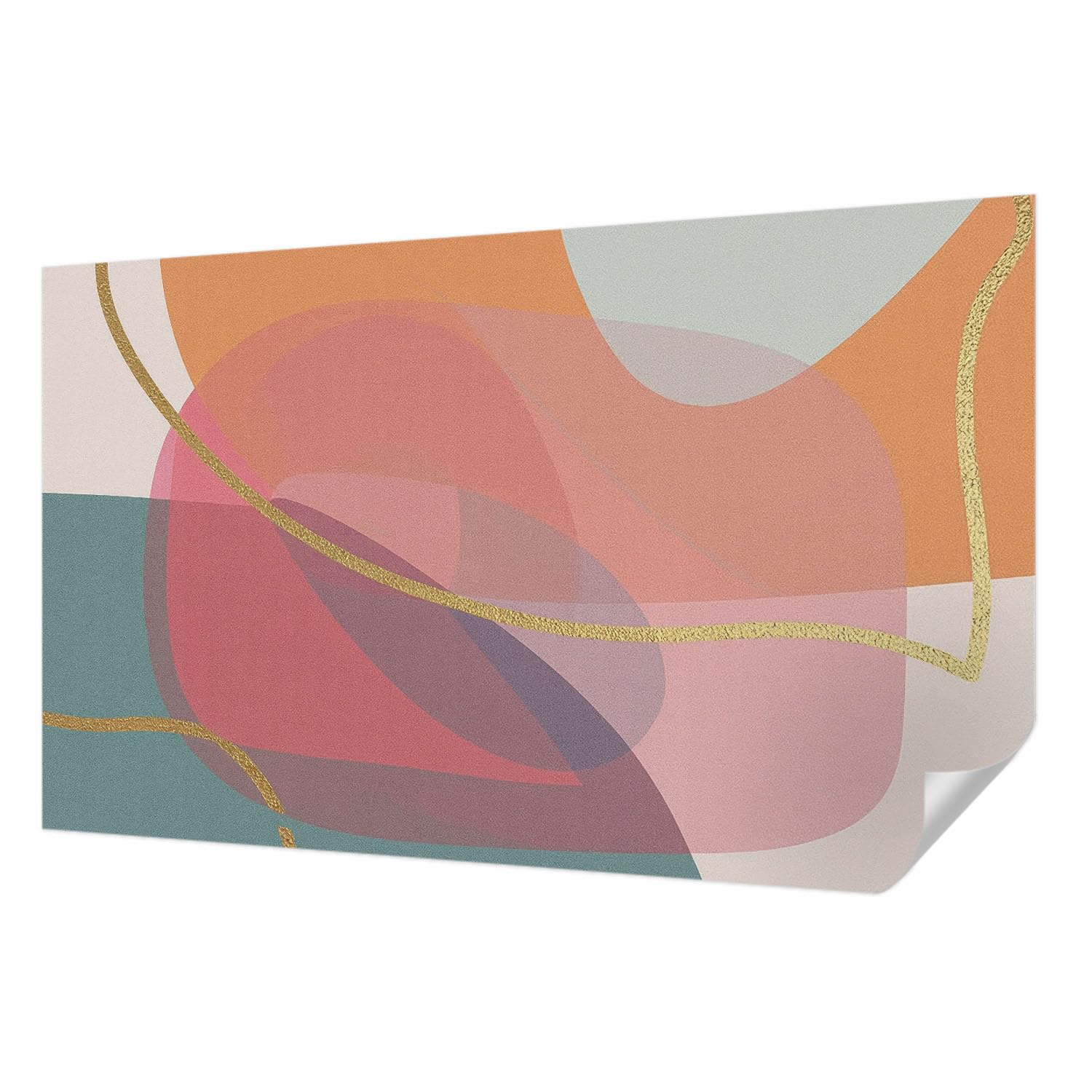 Décoration intérieure de chambre avec le revêtement mural autocollant Tulup panoramique