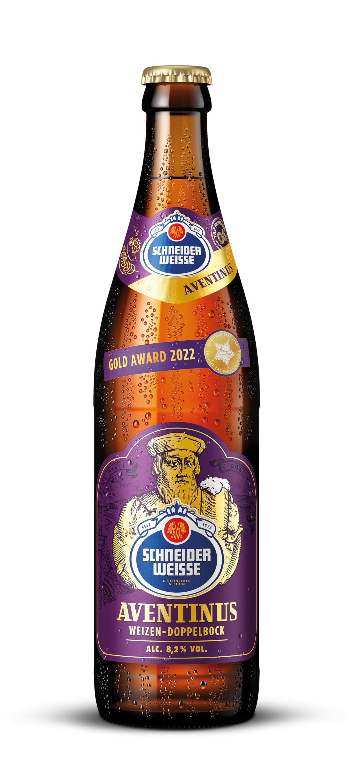 Schneider Weisse TAP6 Unser Aventinus Weizenstarkbier, MEHRWEG (12 x 0.5 l)