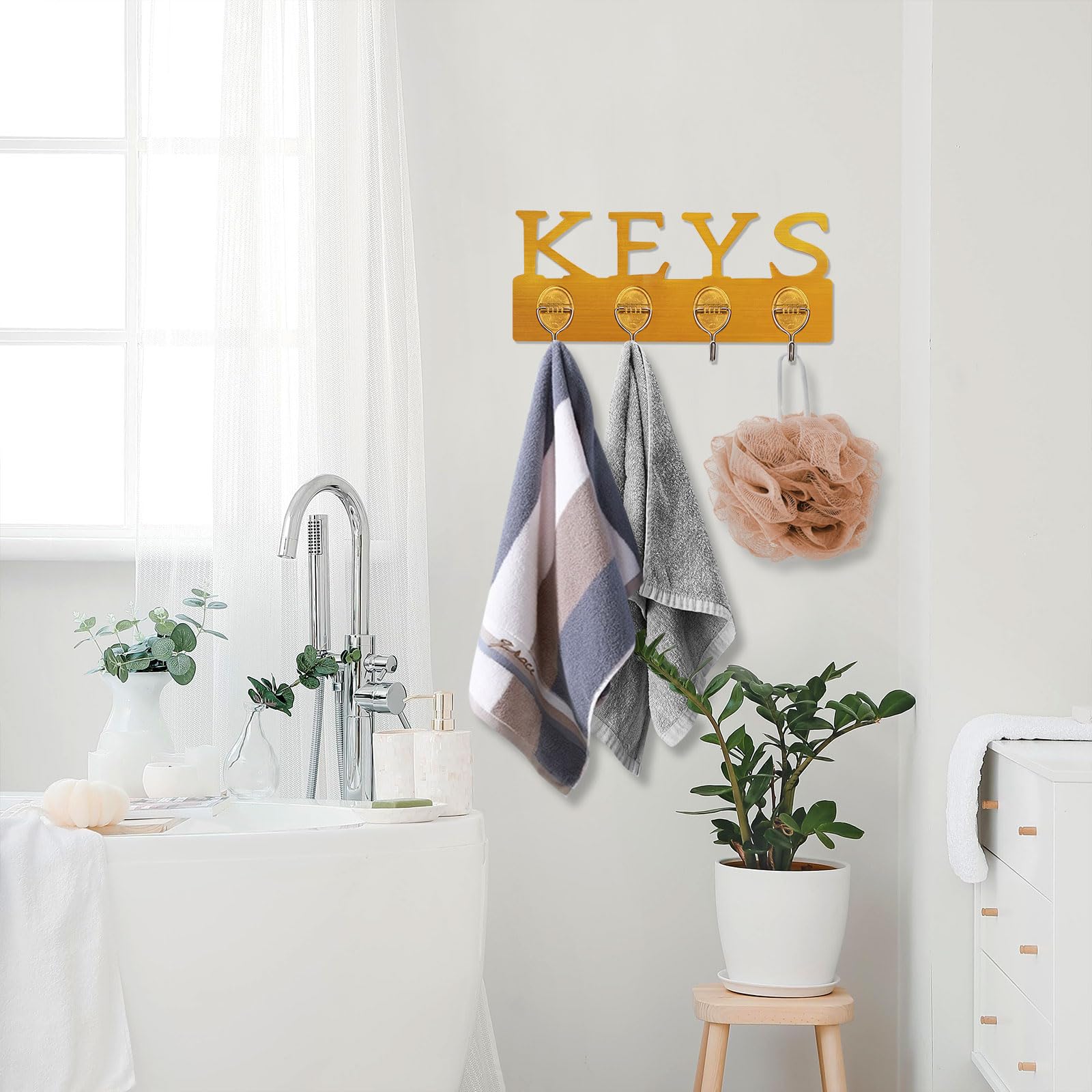 Front Door Hanger Hook Dengmore ed Storage Rack With Hooks Key