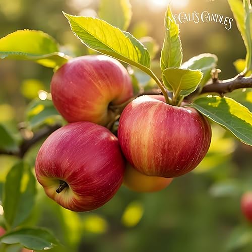 Vista 55 de McCall's Candles Manzanas y calabazas Vela perfumada de 18 onzas Colección Indulgence Doble mecha Tarro ranurado Vertido en Estados