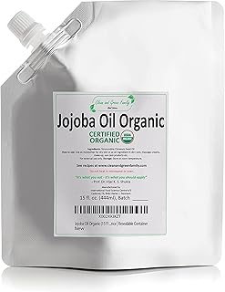 Sponsored Ad - Clean and Green Pure Raw Organic Jojoba Oil -100% Natural Unscented Base Ingredient for DIY Skin Care Produ...