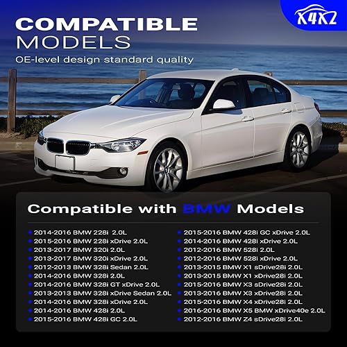 Miniatura 2 de 13717605638 Manguera de tubo de entrada de aire para 2012-2017 BMW 228i 320i 328i 428i 528i 528i X1 X3 X4 X5 Z4