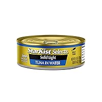 Vista 6 de StarKist Selects - Atún claro sólido en lata de agua, atún en agua, 4.5 onzas (paquete de 12)