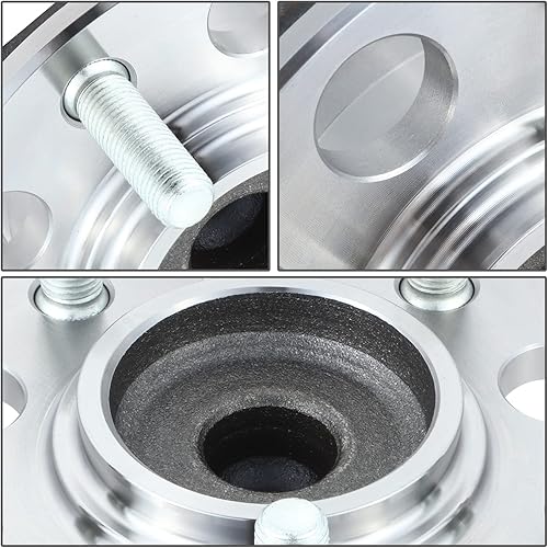 Miniatura 6 de Auto Dynasty Conjunto de cubo de rodamiento de rueda trasera de estilo fábrica compatible con Elantra 2007-2012, lado del conductor o del pasajero,