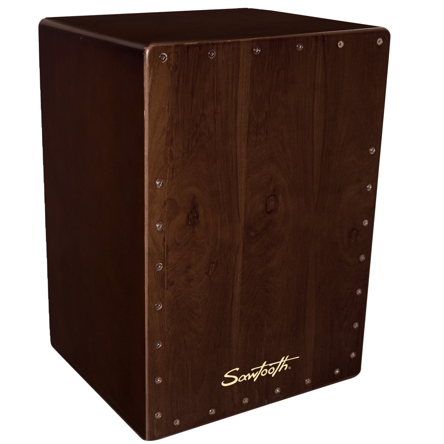 Amazon.com: Sawtooth Chocolate Satin Hand Stained Large Cajon