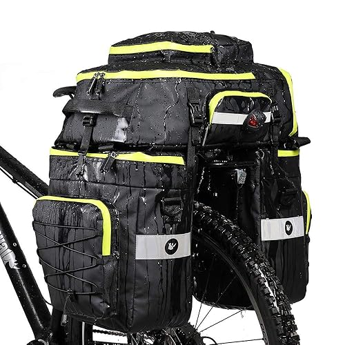 Rhinowalk Bike Pannier Bag Set for Bicycle Cargo Rack Saddle