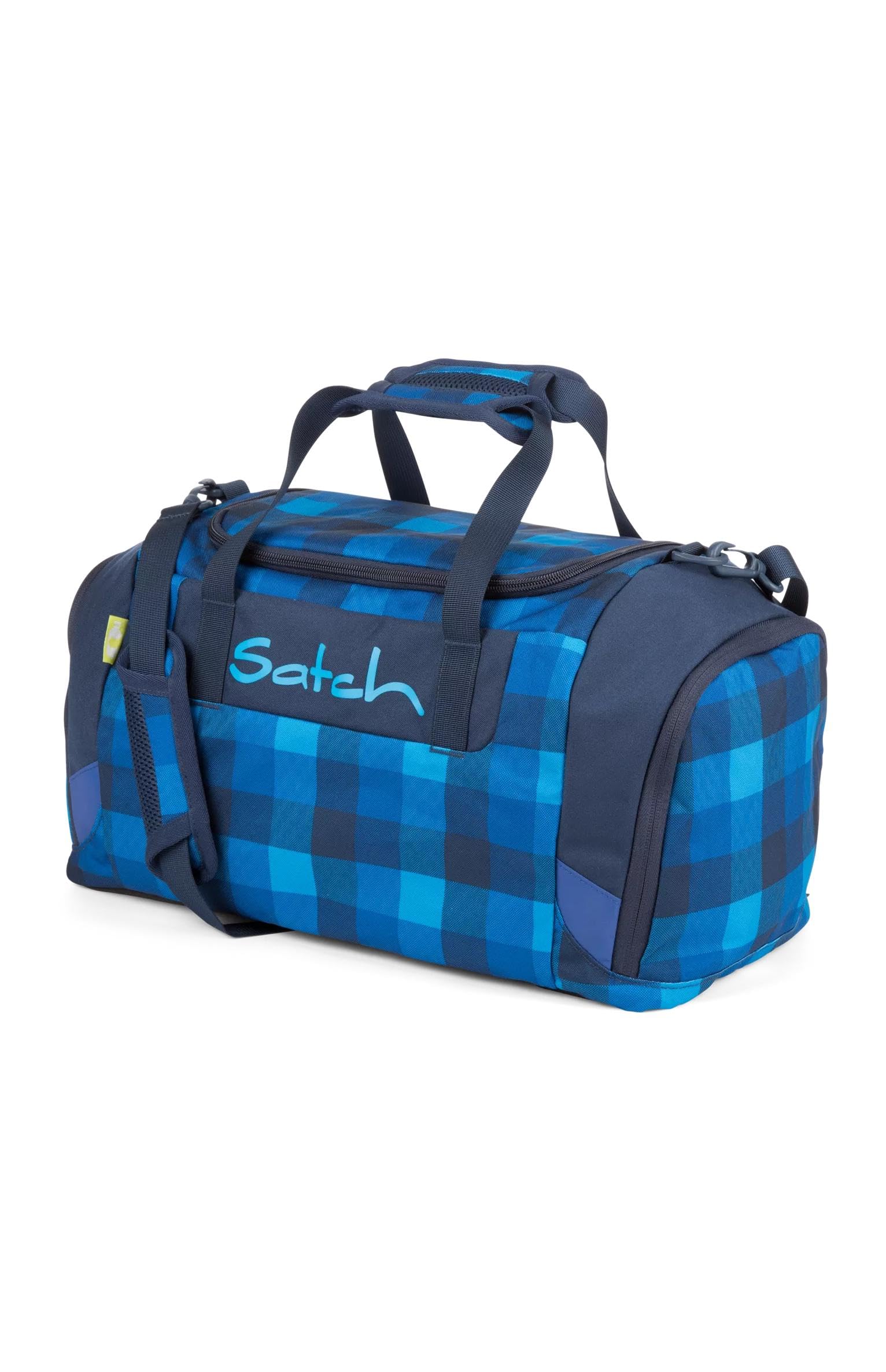 Kinder-Rucksack SATCH Skytwist 50 cm Karo Blau pour l'école