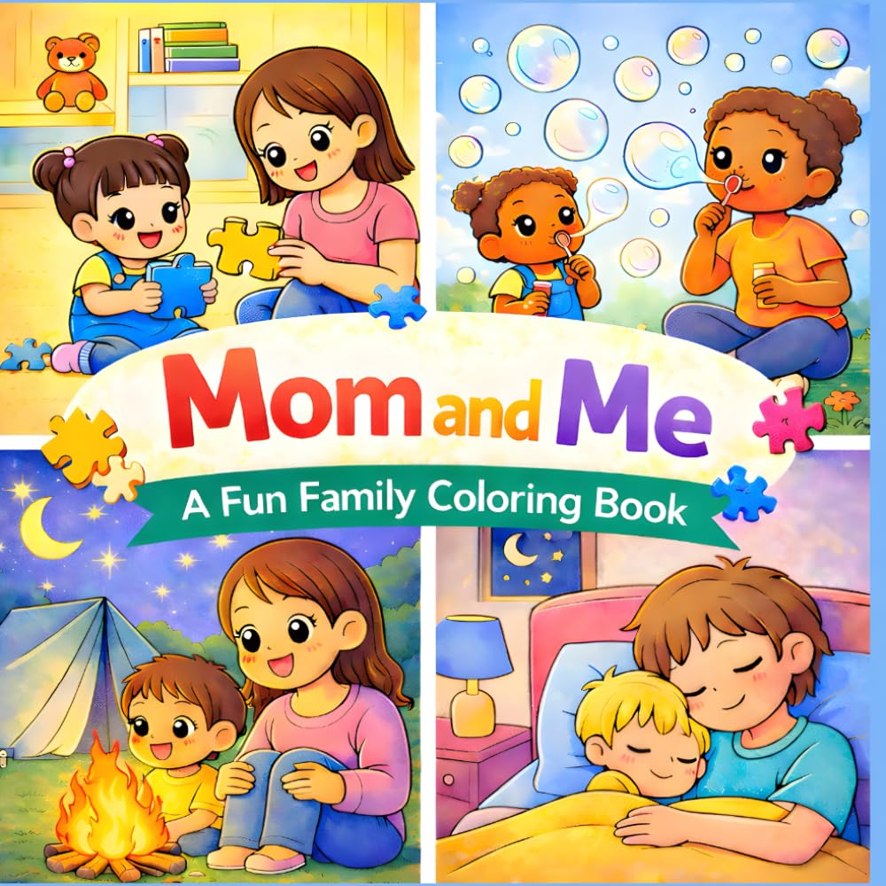 Mom and Me: A Fun Family Coloring Book (Special Days Series)