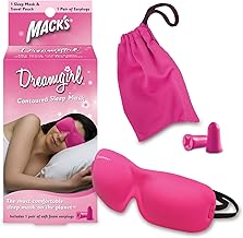 Macks Dreamgirl Contoured Sleep Mask by McKeon Products, Inc. (English Manual)
