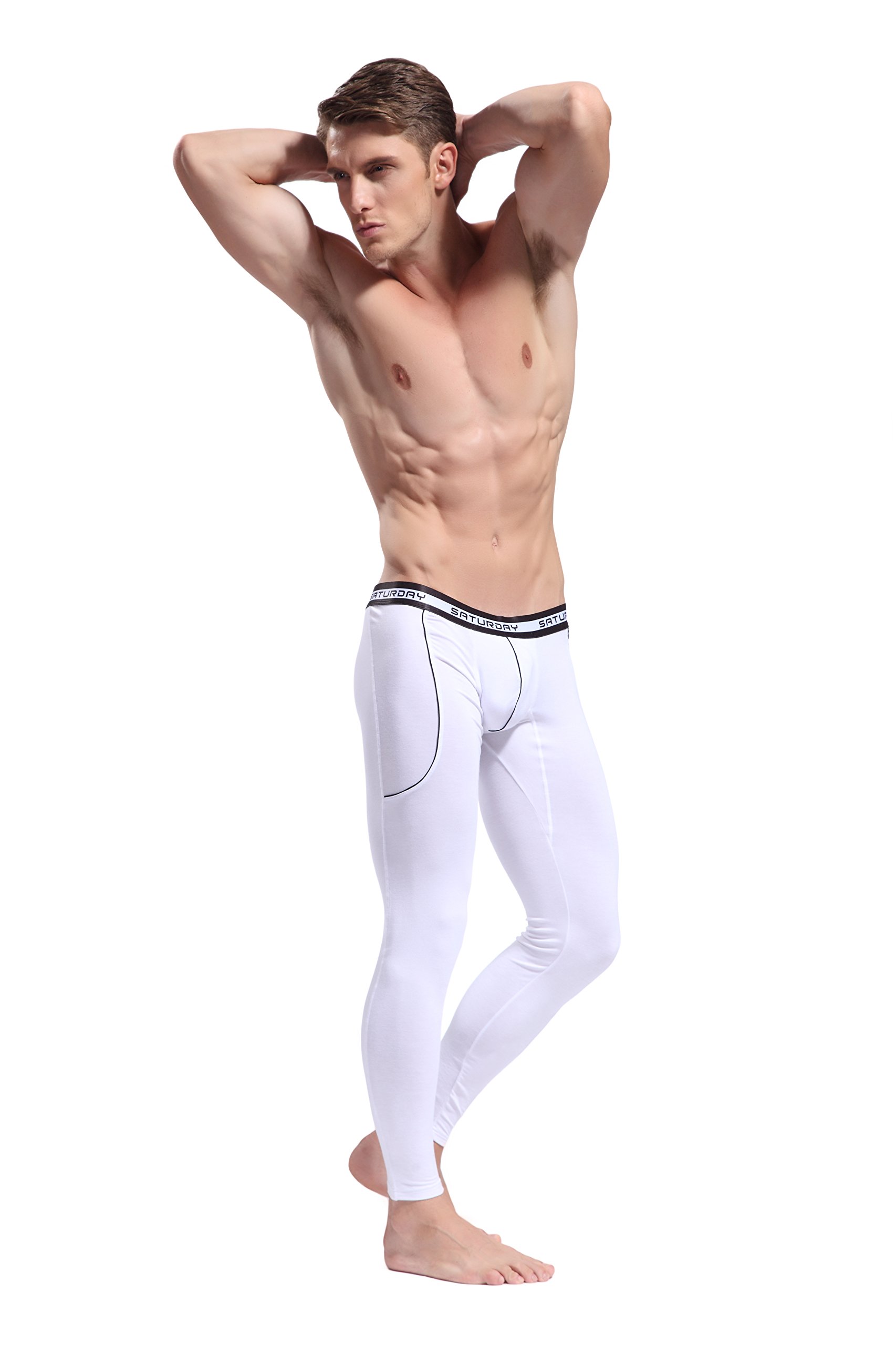 sous-Vêtements Thermiques Homme Sport Base Layer Leggings Pantalon Caleçon Long pour Homme