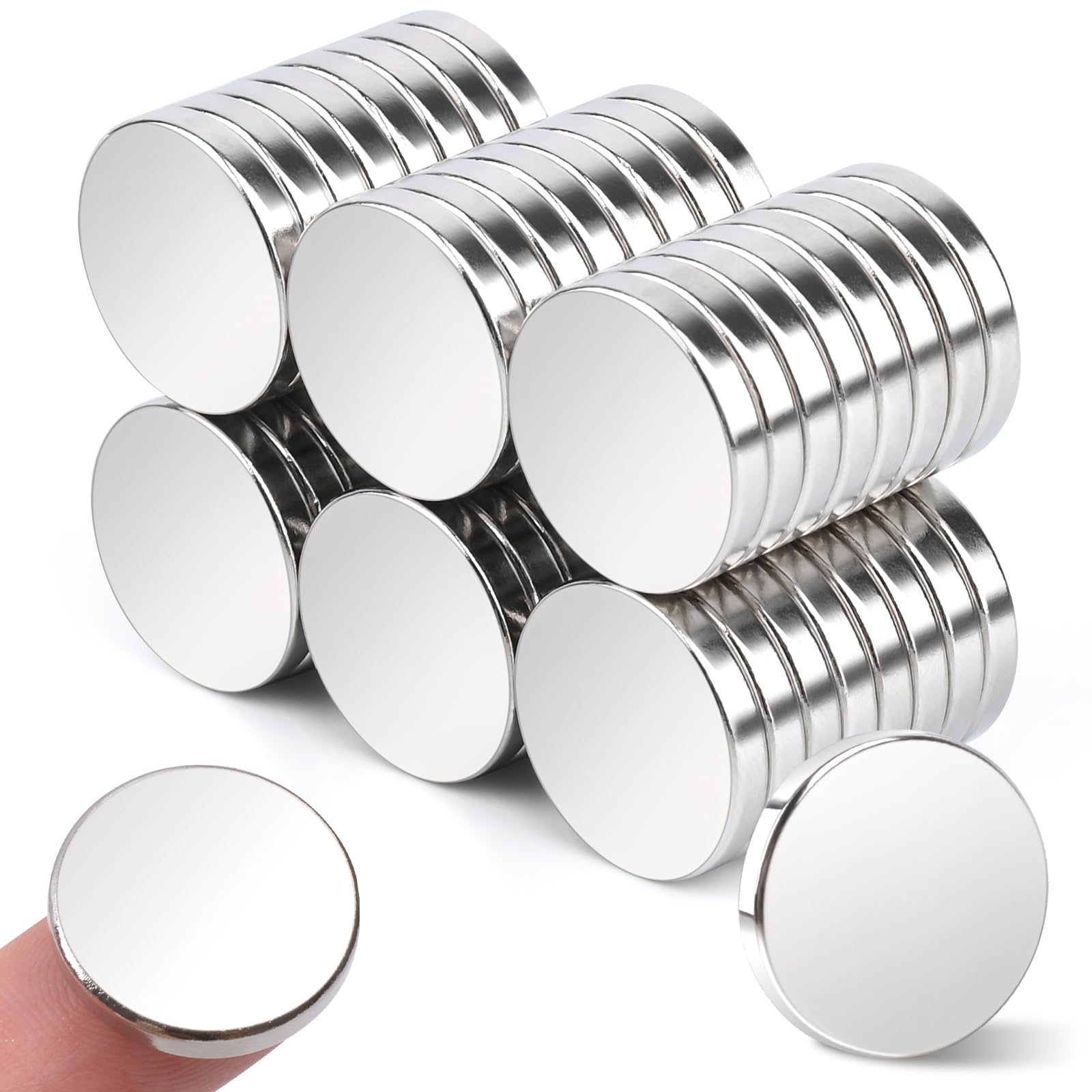 390PCS Small Strong Magnets in 6 Different Sizes,Neodymium Disc Magnets Heavy Duty,Rare Earth Magnet Small Round Magnet for Industrial — Amazon image 7
