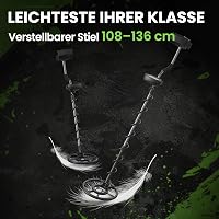 DR.ÖTEK Professzionális Fémkereső Készlet Felnőtteknek, Vízálló Tekerccsel és LCD Kijelzővel 8