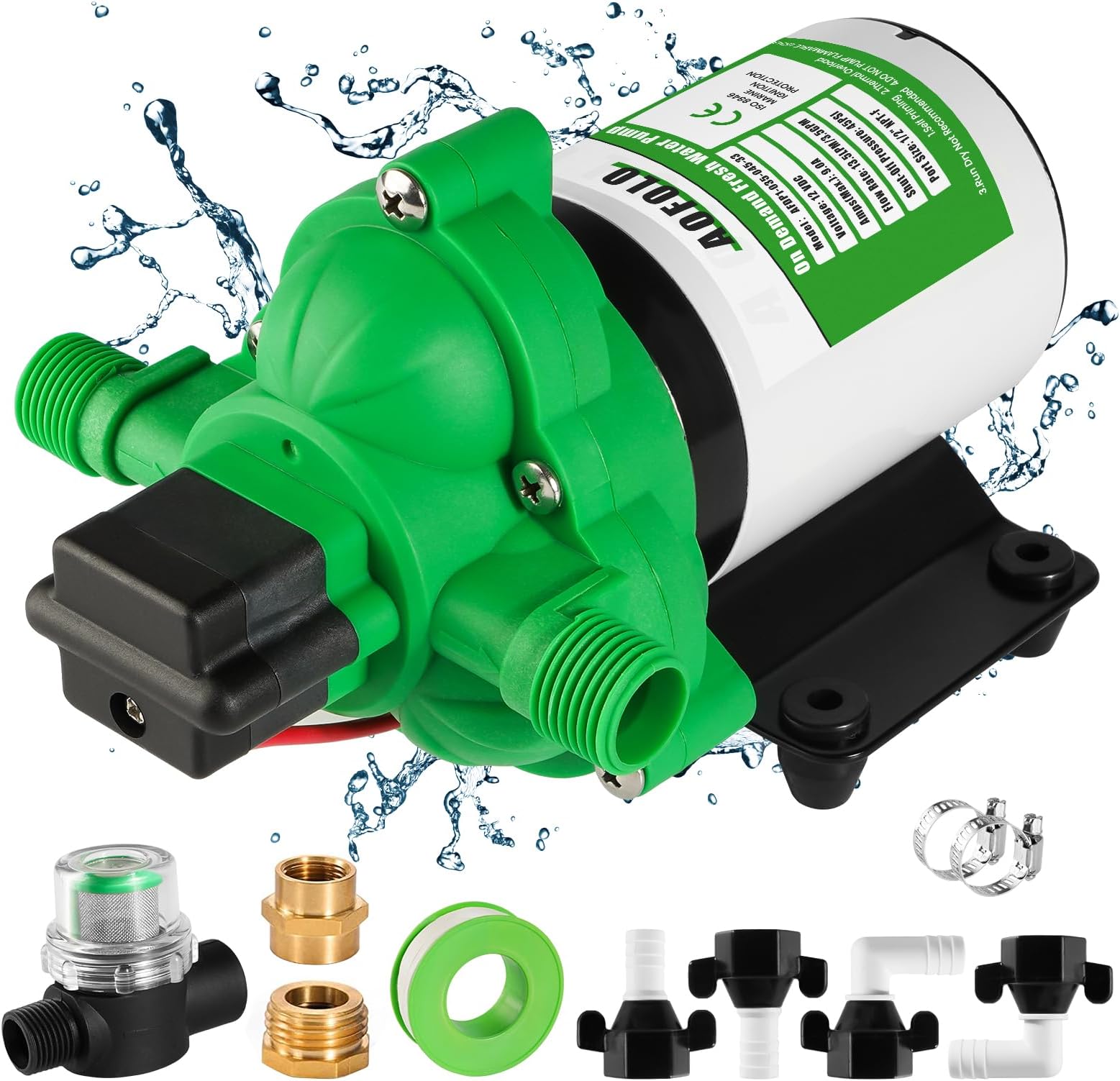 Pompe Ad Immersione 12V 19 L/MIN Pour Camping-car Hymer Reich Twin