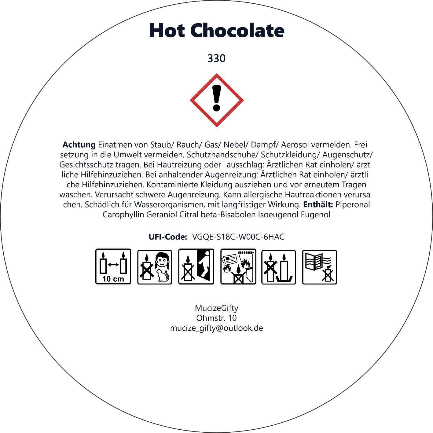 Hot Chocolate 3er Geschenkset – Handgemachte Duftkerzen aus Sojawachs – White, Classic & Dark – Winter & Geschenk – MucizeGifty