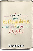 Vista 8 de Wanderlust - Soporte para pasaporte de cuero para mujer