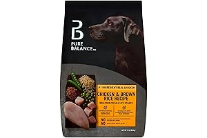 Pure Balance Chicken & Brown Rice Dry Dog Food: Wholesome Nutrition for a Healthy Pet
