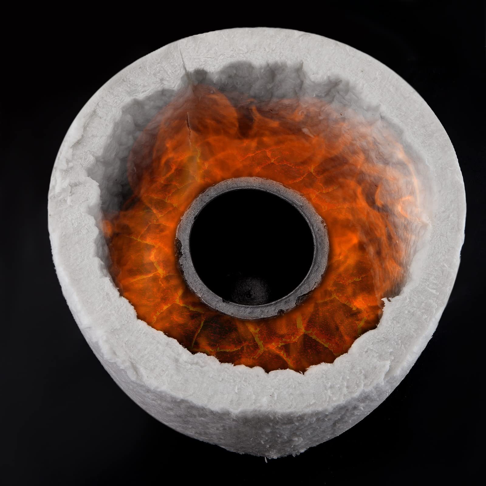 2 Pcs Ceramic Fiber Insulation Blanket High Density Heat 2600F High Temperature Insulation for Stoves, Kilns, Forges, Fire Bricks, Boilers, Pizza Ovens (60 x 24 Inch)