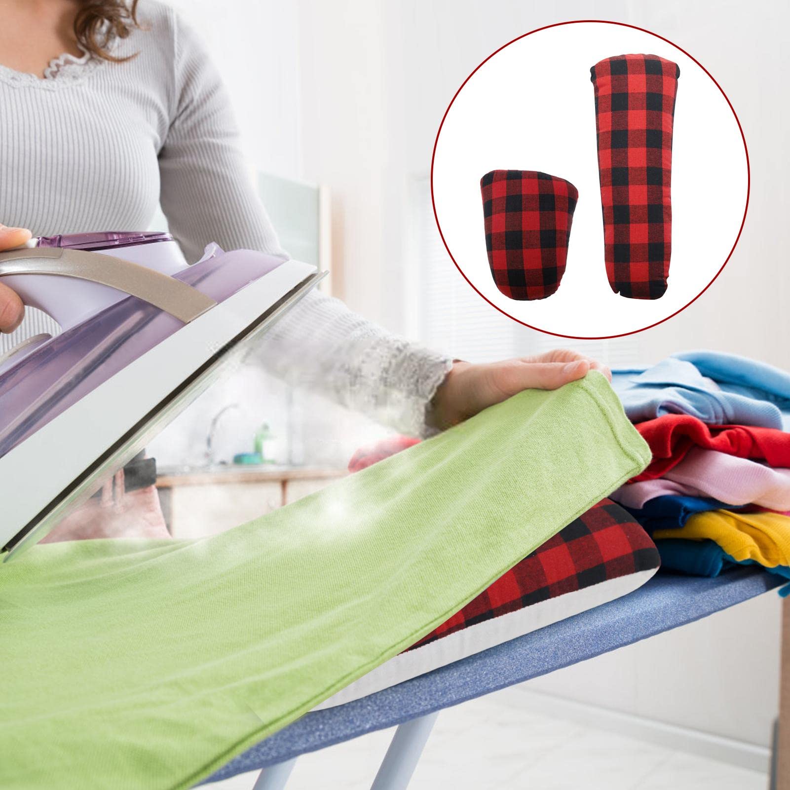 Accessorio per Stiratura a Forma di prosciutto Strumenti di pressatura per la Stiratura Cuscino di Isolamento Termico per la Stiratura | Tailors Ham Pad per spremere Cuciture del Corpo, Curve e