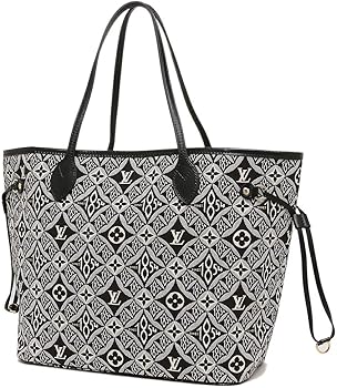 LOUIS VUITTON グレー トートバッグ ネヴァーフル ルイヴィトン LOUIS VUITTON MM キャンバス レザー