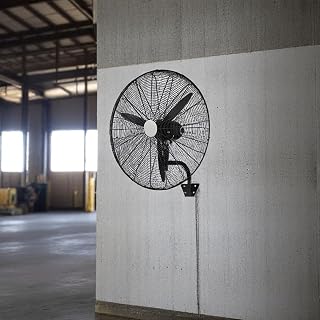 Sanayi Tipi 75 cm 210 W Duvar Vantilatörü Endüstriyel Geniş Sessiz Duvara Monte Fan