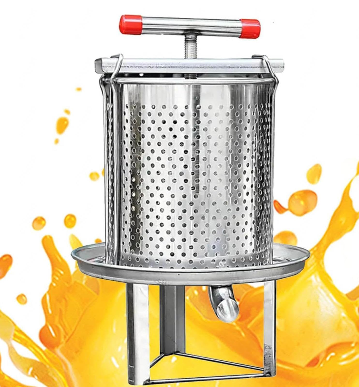 extracteurs de miel apiculture pressoir inox miel pressoir à vin matériel extracteur presse à miel en nid d'abeille pour restaurant cuisine hôtel