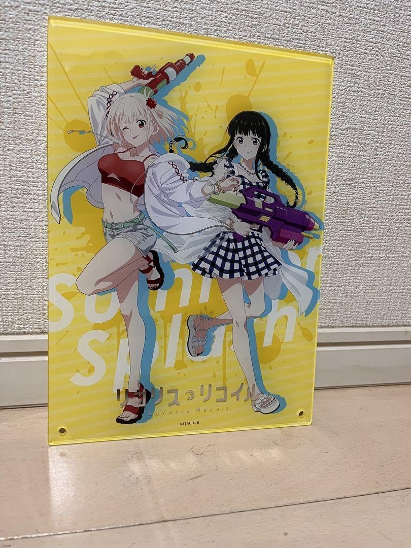 Amazon.co.jp: リコリス・リコイル サマースプラッシュ Canバッジくじ 