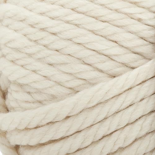 Miniatura 2 de Lion Brand Yarn Hometown Ovillo de lana color crema (Houston Cream), 1 cadejo