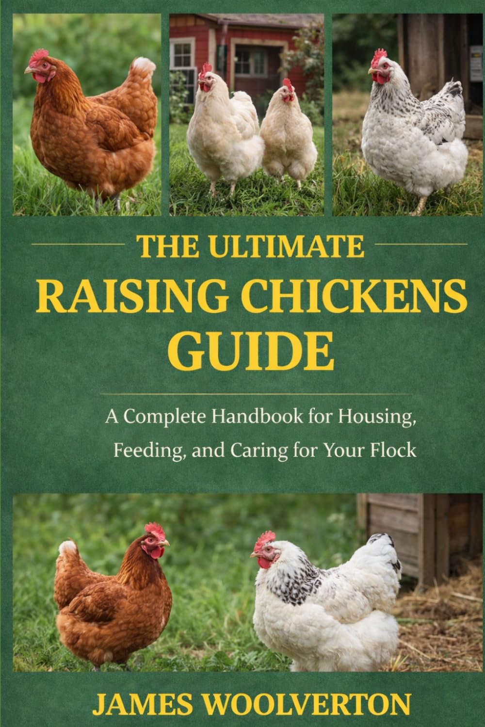 THE ULTIMATE RAISING CHICKENS GUIDE: A Complete Handbook for Housing, Feeding, and Caring for Your Flock
