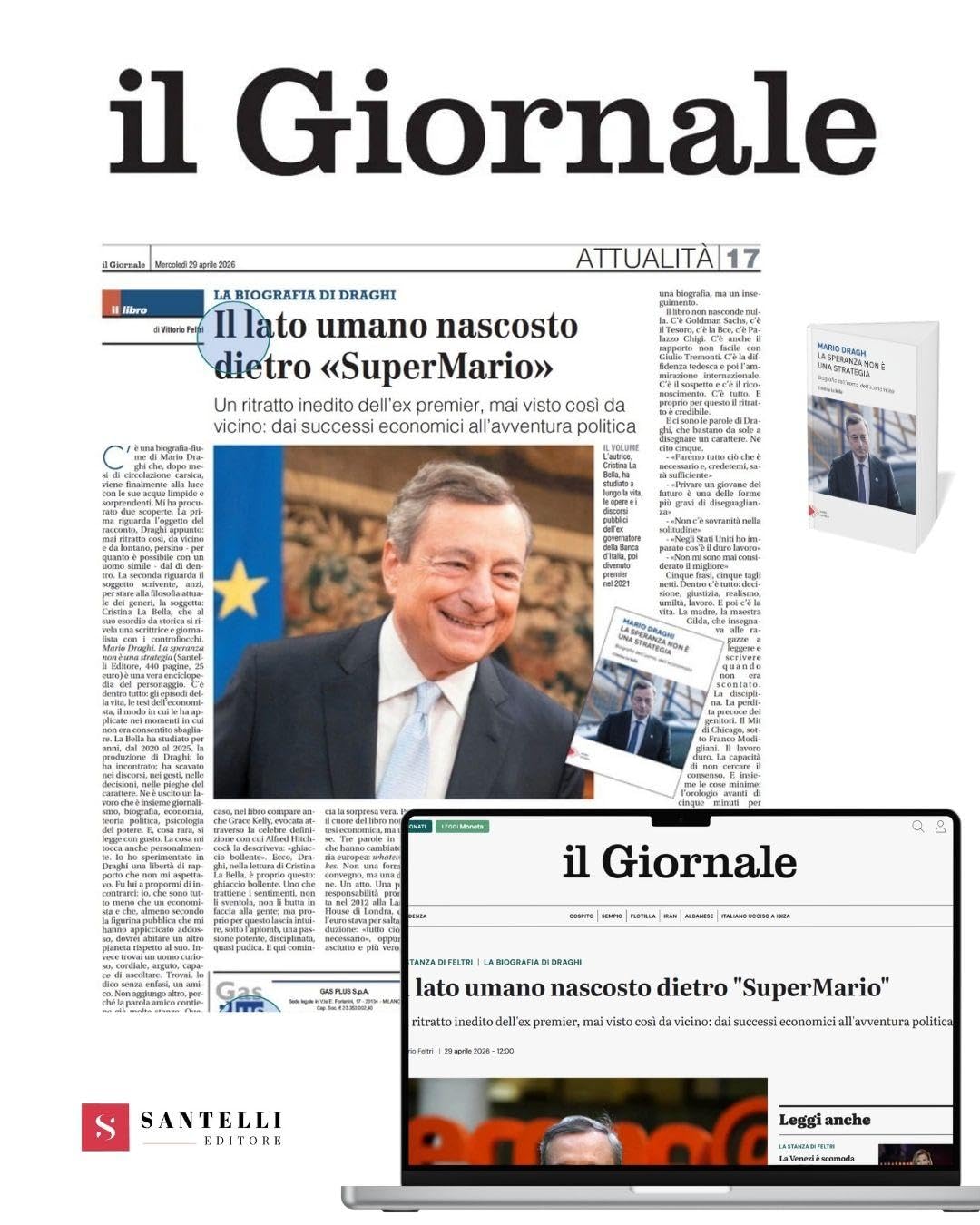 Mario Draghi. La speranza non è una strategia. Biografia dell'uomo e dell'economista